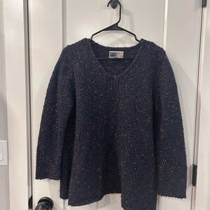 Habitat Dark Knit V-Neck Sweater